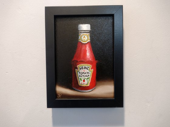 Ketchup still life