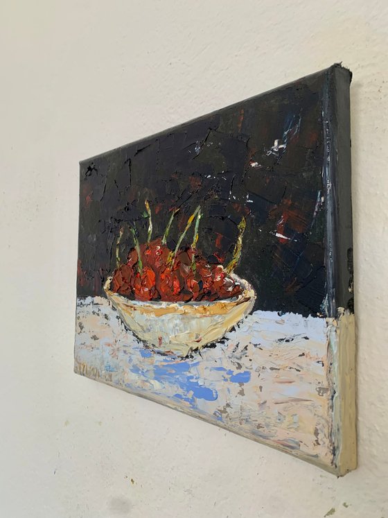 Still Life with Cherries