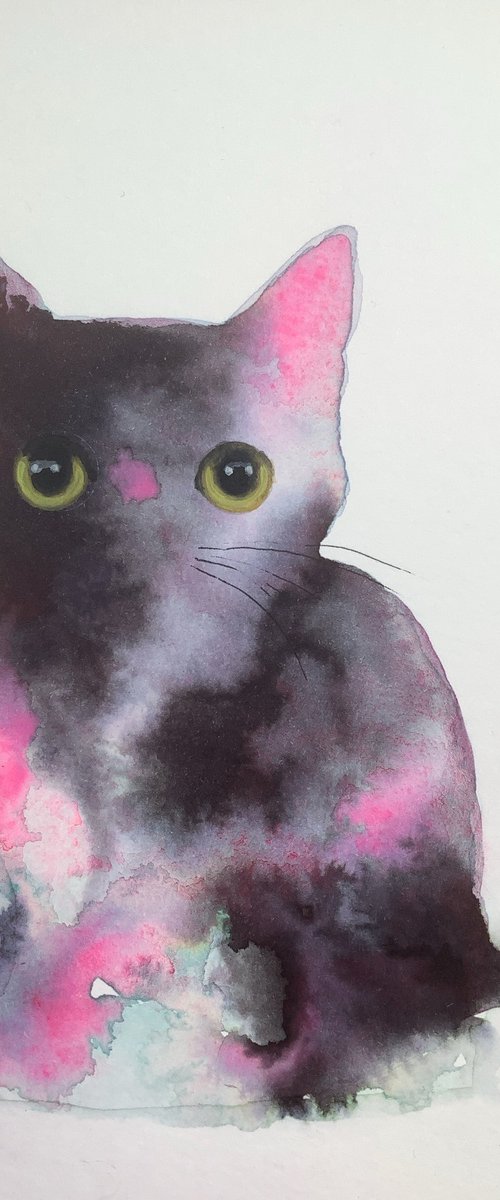 PINK KITTY by Eva Fialka