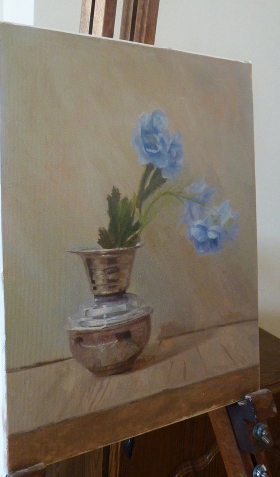 Blue flower