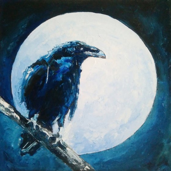 Moon crow