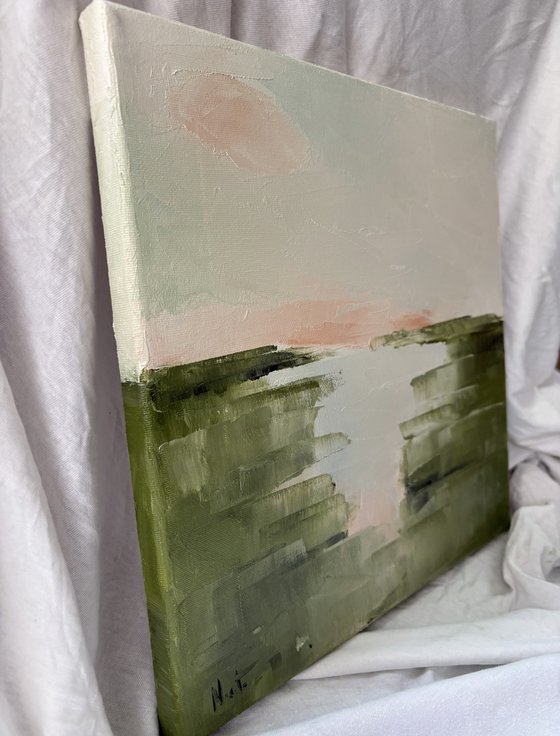 Dawn Over the Quiet Meadow