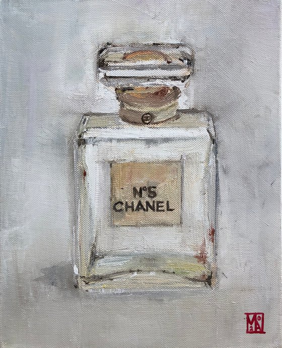 Chanel No5 Oil painting by Martin Allen