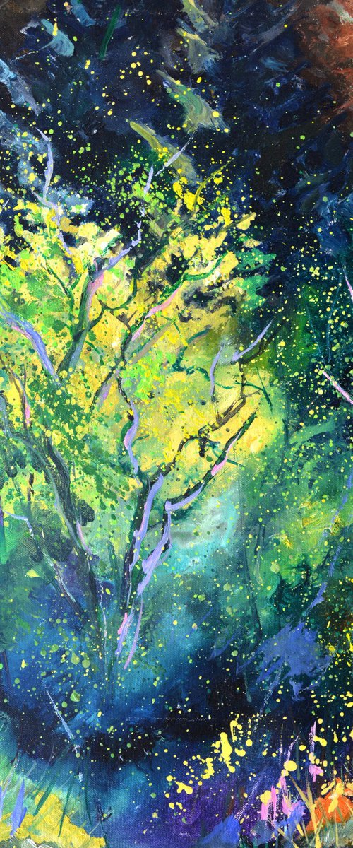 Sunlight in the wood by Pol Henry Ledent