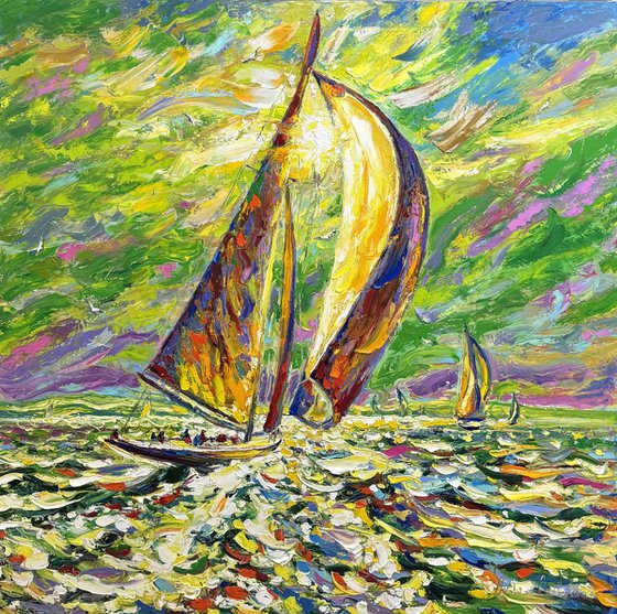 "Energy of freedom" Nice. French Riviera