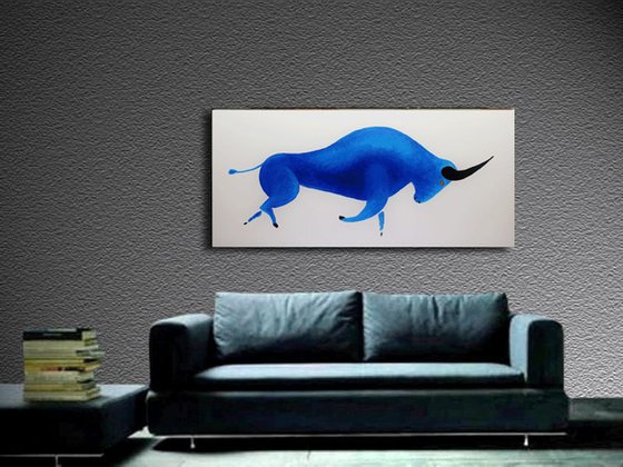 Animal blue bulls,sale was 395 now 195 USD.