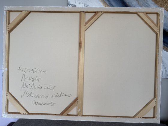 Diptych Sculpted Lines of Sand