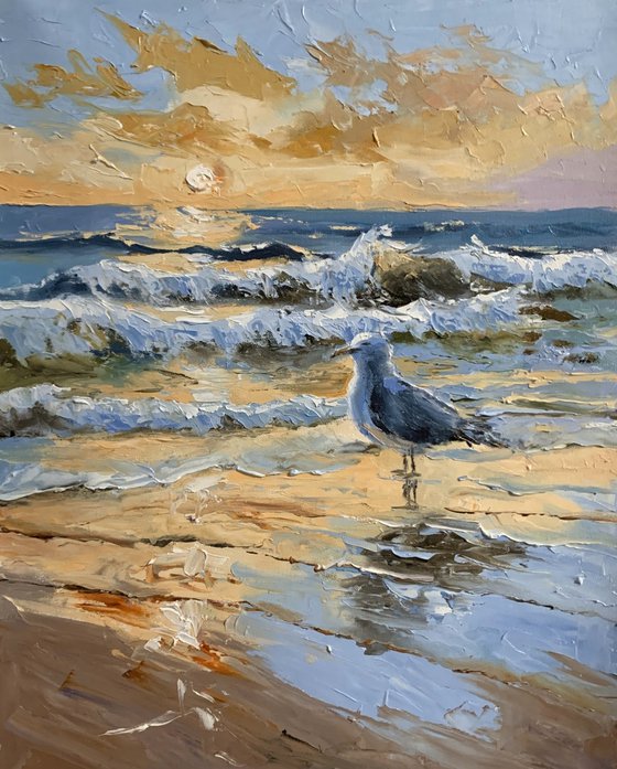 Evening Tide, sunset.