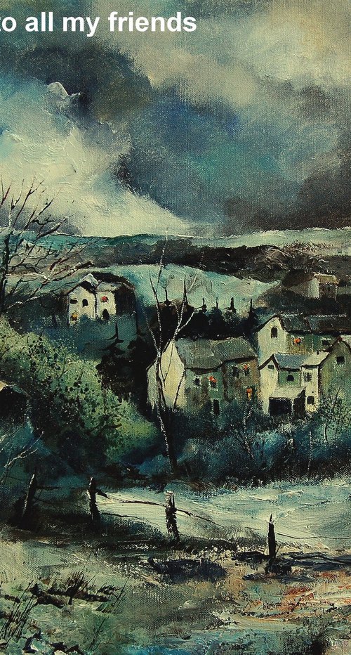 November Village in my countryside - 9723 by Pol Henry Ledent