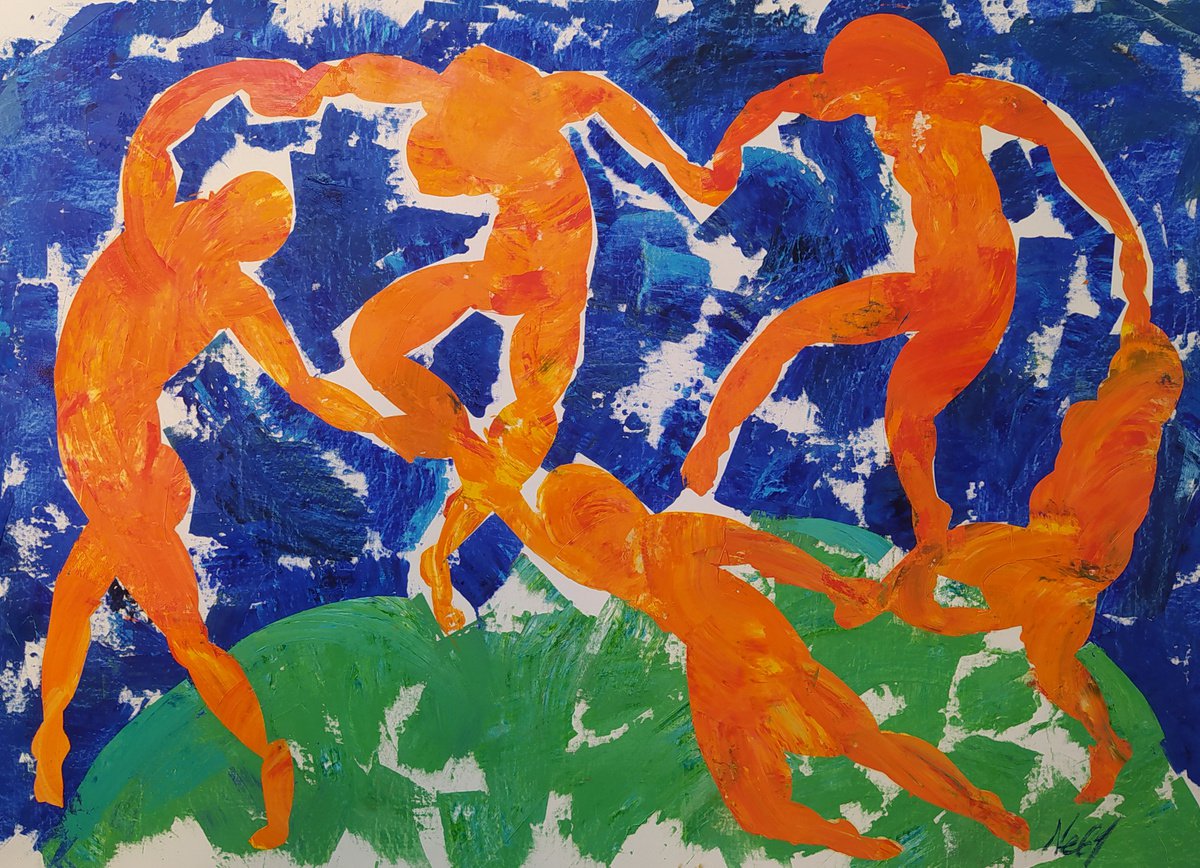Dance (after Henri Matisse) by Dorin Nebunu