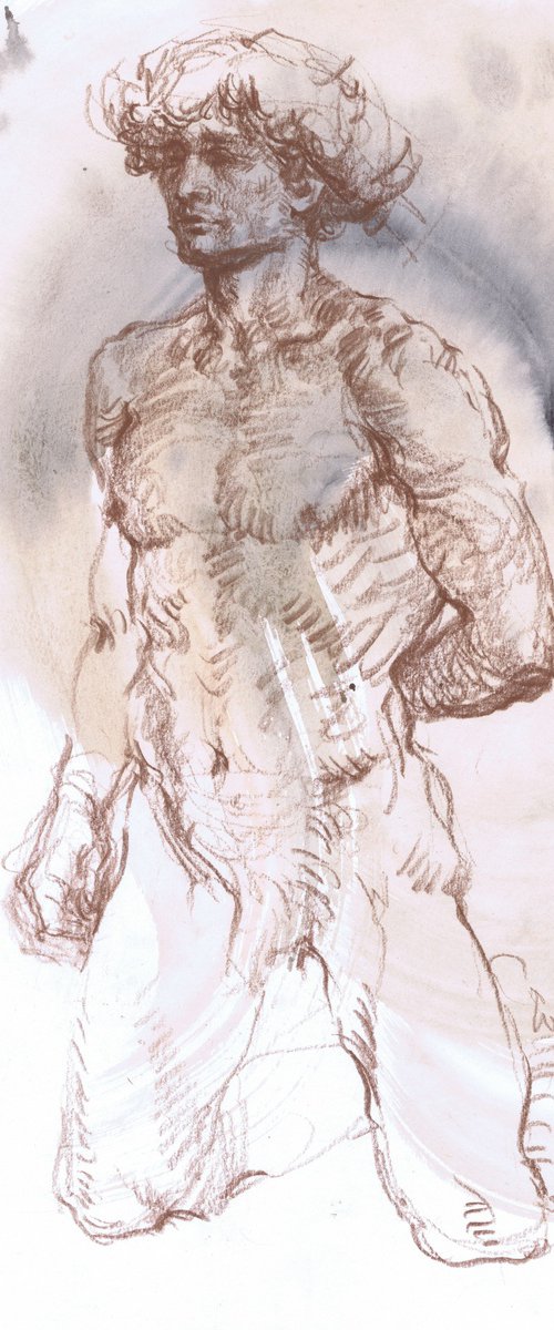 Expressive Male Anatomy by Samira Yanushkova