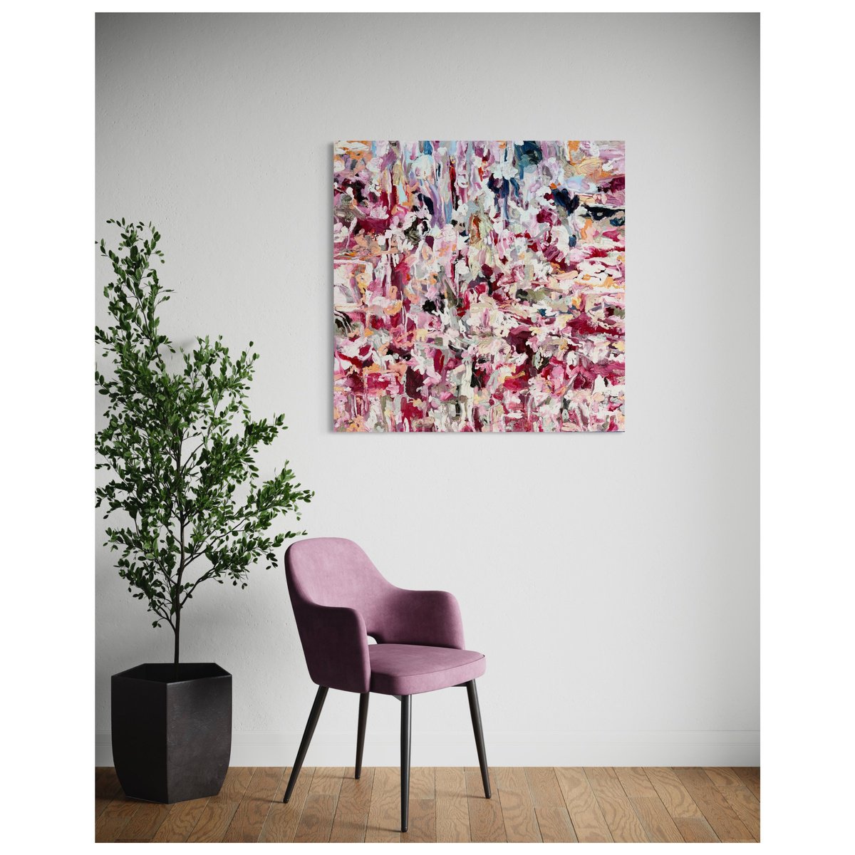 Emergence Of Emotion By Maria Esmar, 39 X 39, Artwork For Sale On Artfinder