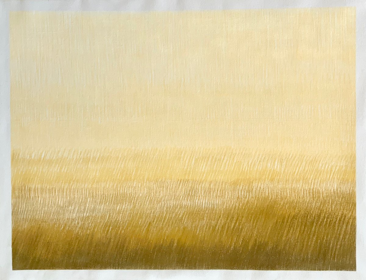 Abstract Painting By Malgorzata Krakowiak, 46 X 35", Sublimat N*115, Original Artwork