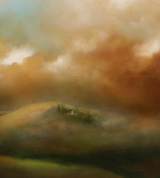 Tuscany Sunset Mist, Italy