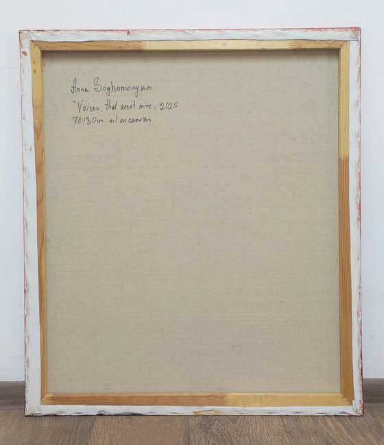 "Voices that aren't mine"