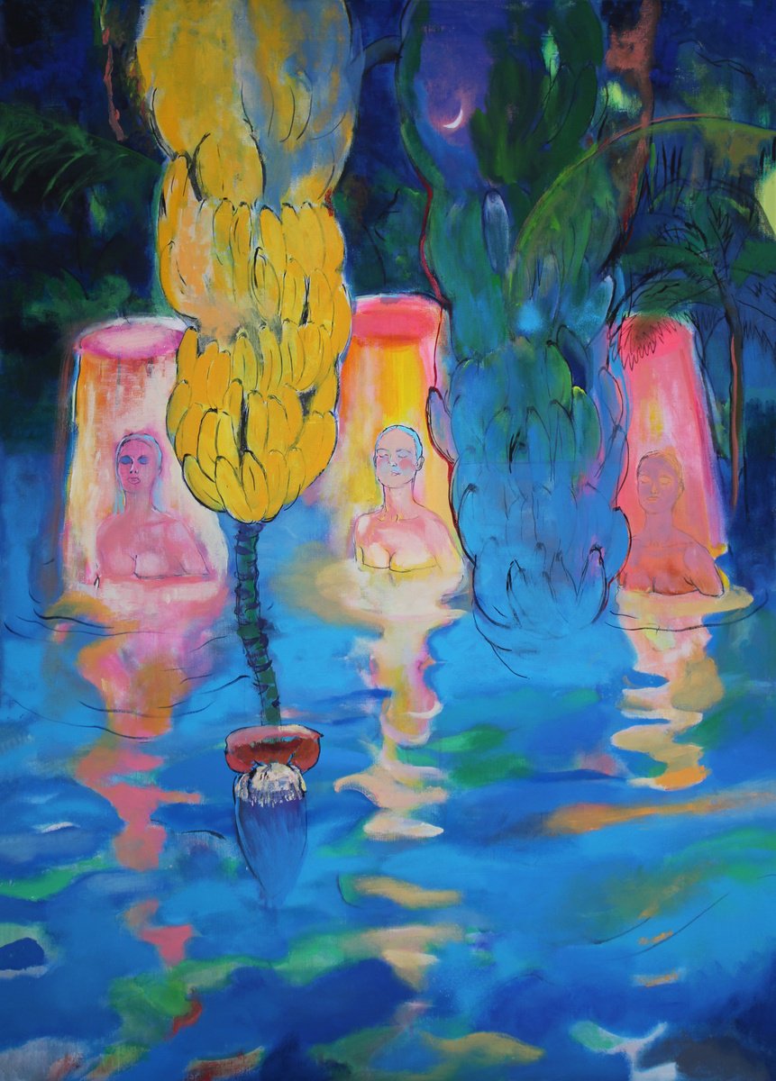 Night By Artem Andreichuk, 39 X 55, Artwork For Sale On Artfinder