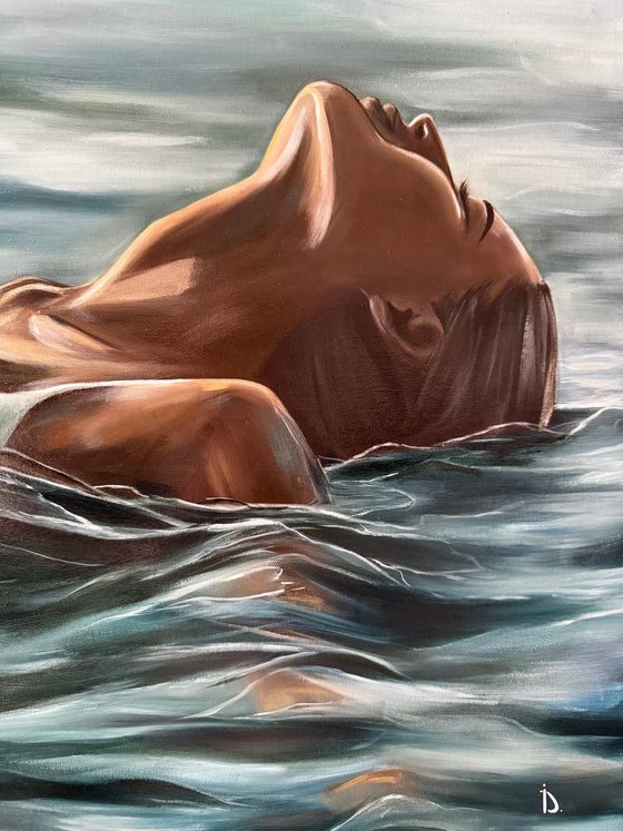 Girl in the water