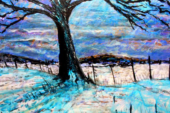 Violet Skies ( Large)