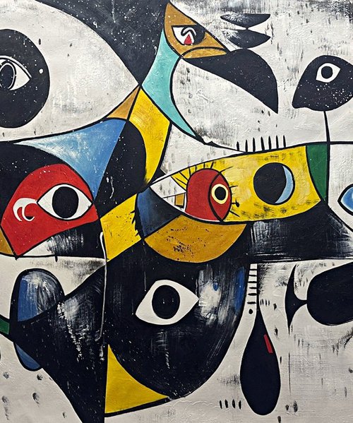 DREAMS OF MIRÓ by Angel Rivas