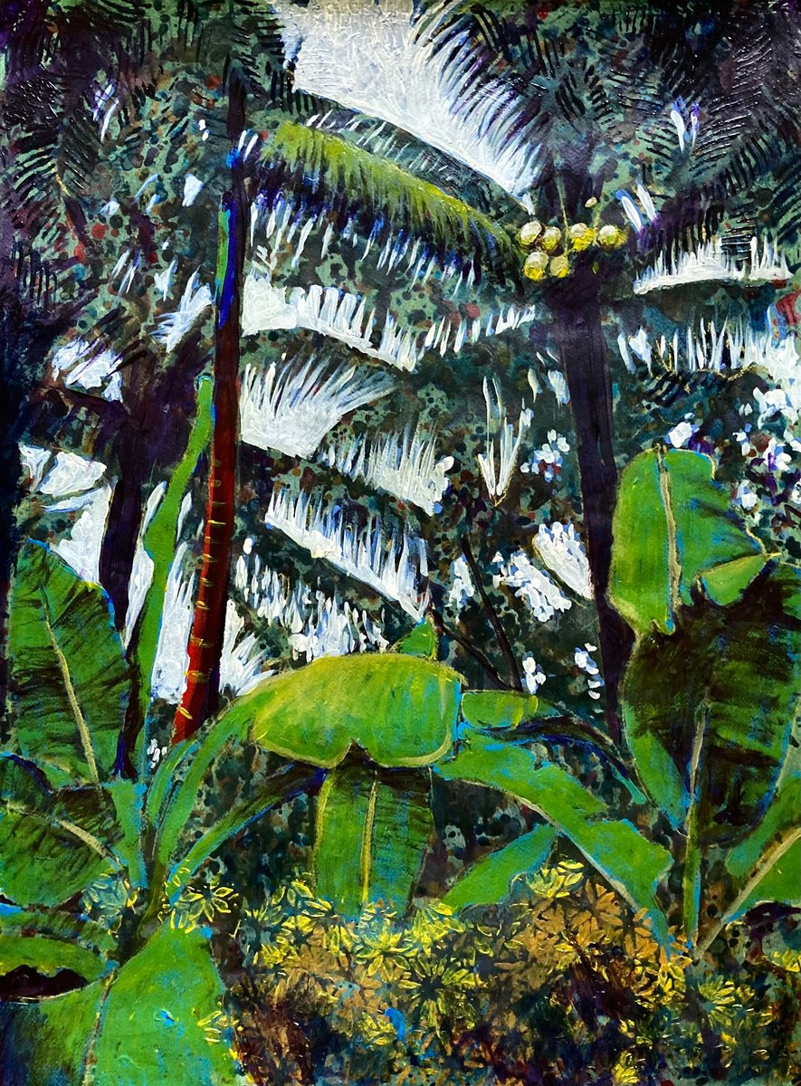 Cocobananas By John Cottee, 22 X 30, Artwork For Sale On Artfinder