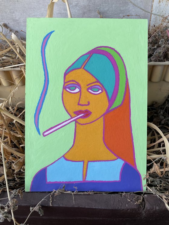 Pop Art Renaissance diptych