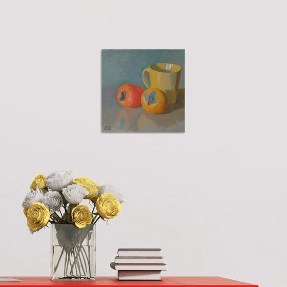 Coffee with Persimmon