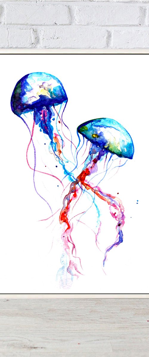 Jellyfish by Luba Ostroushko