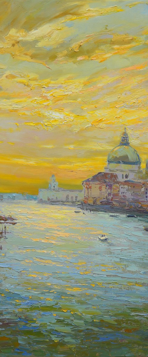 Grand Canal Venice Italy by Alisa Onipchenko-Cherniakovska