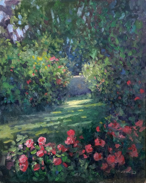 Rose Garden at Valsaintes