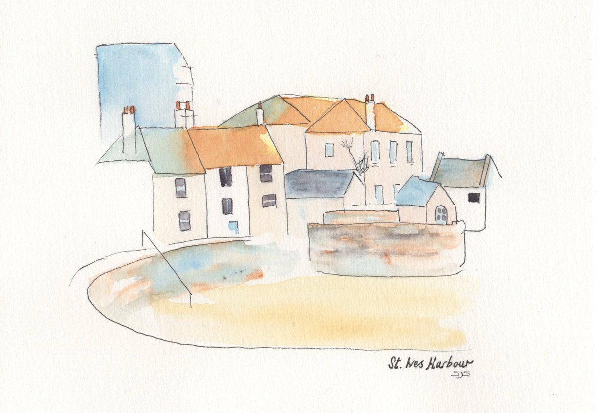 St Ives Harbour 2 by Sarah Stowe