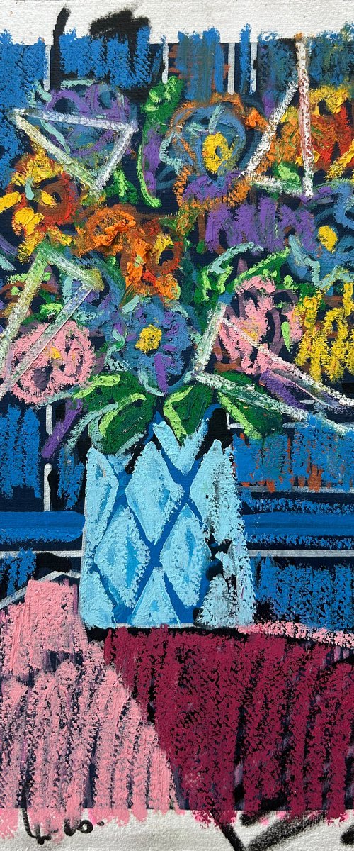 Strange garden noisings 11 by Lee Ellis