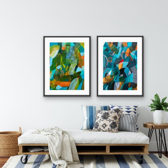 Morning Air brings Sanctum (Diptych)