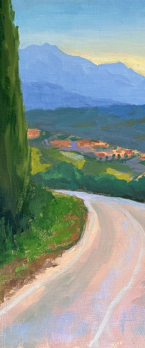 Tuscan Road by Toni Swiffen