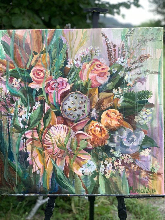 Celebration in the moment.