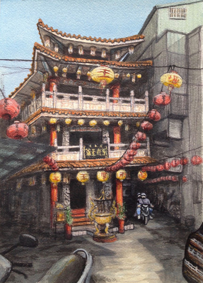 Hidden Temple, San Chong 2 by David Lloyd