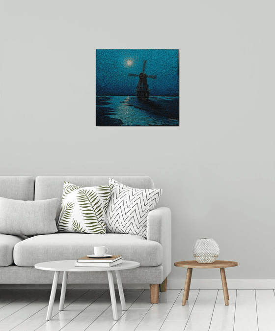 A quiet whisper in the blue