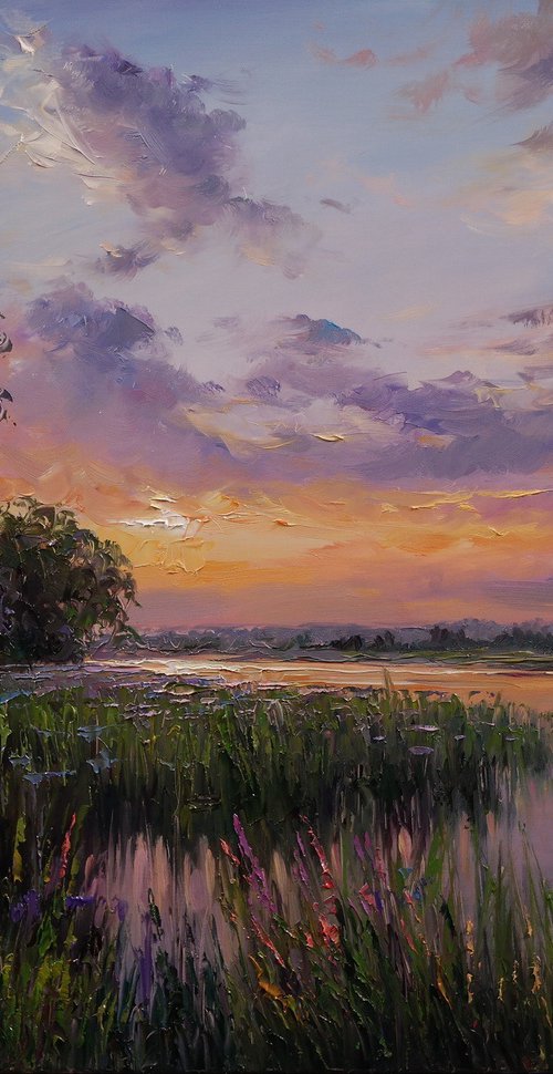 "Warm evening" by Gennady Vylusk