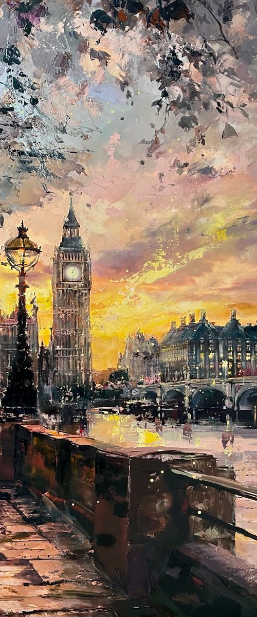 The River That Keeps the Sunset by Ewa Czarniecka