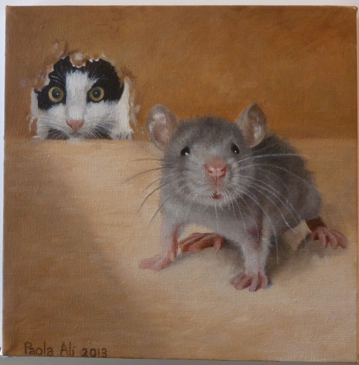 cat and mouse story by Paola Ali