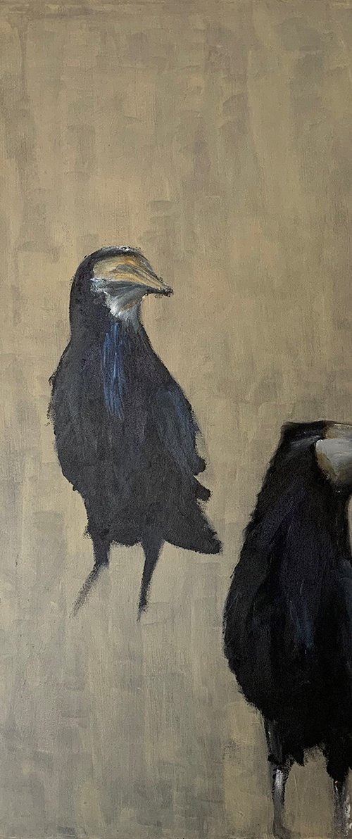 Rooks 2 by Anna Lockwood