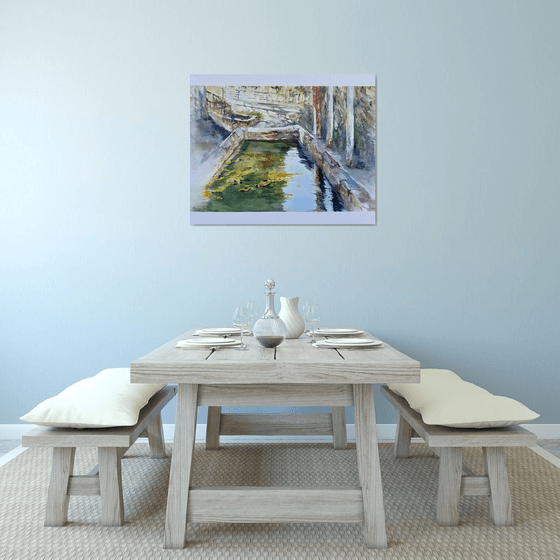 OLD WASHHOUSE OF GUADALAJARA, SPAIN