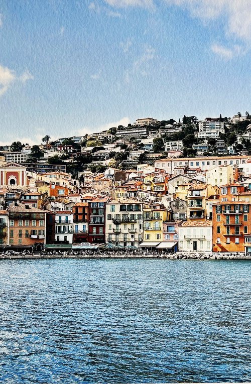 Villefranche Sur Mer, Côte d'Azur France by Samira Malik