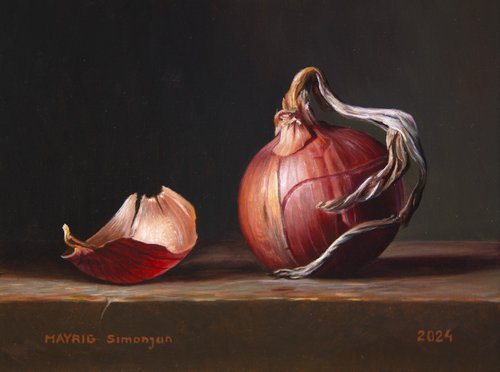 Onion, peel of Eternity by Mayrig Simonjan