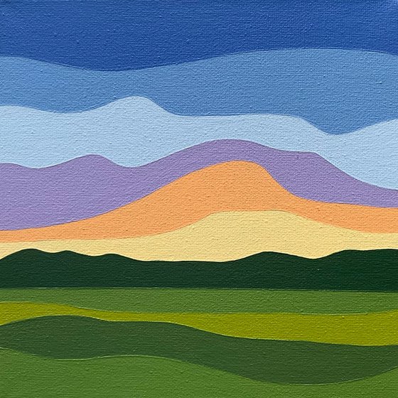 Sunrise over the Fields