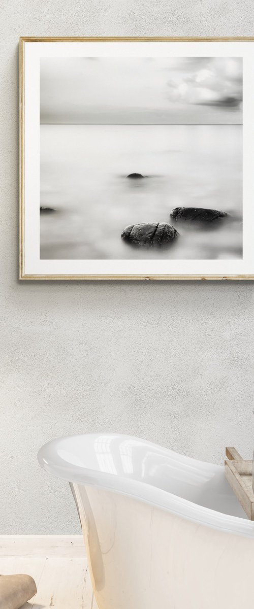 Rocks in the clouds (studio 42) by Karim Carella