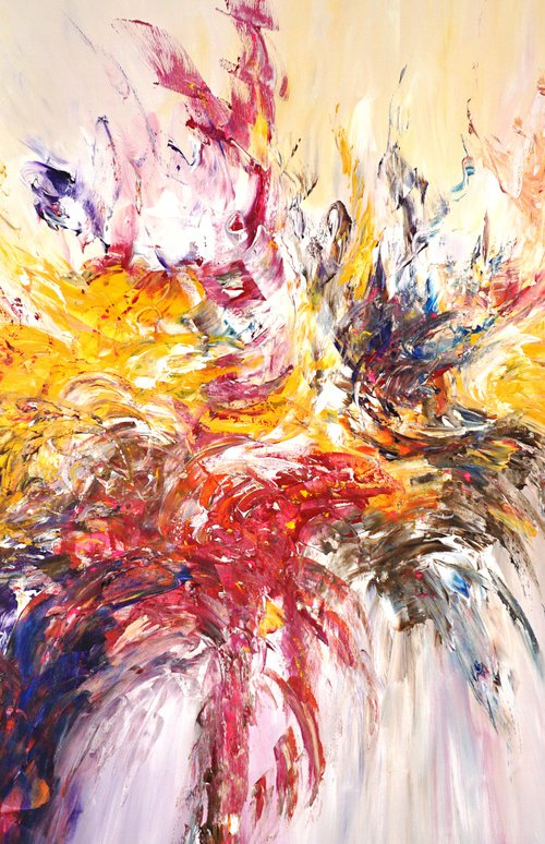 Yellow Red Energy D 2 by Peter Nottrott