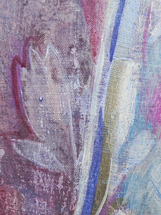 Crocus Milk, middle part of the triptych