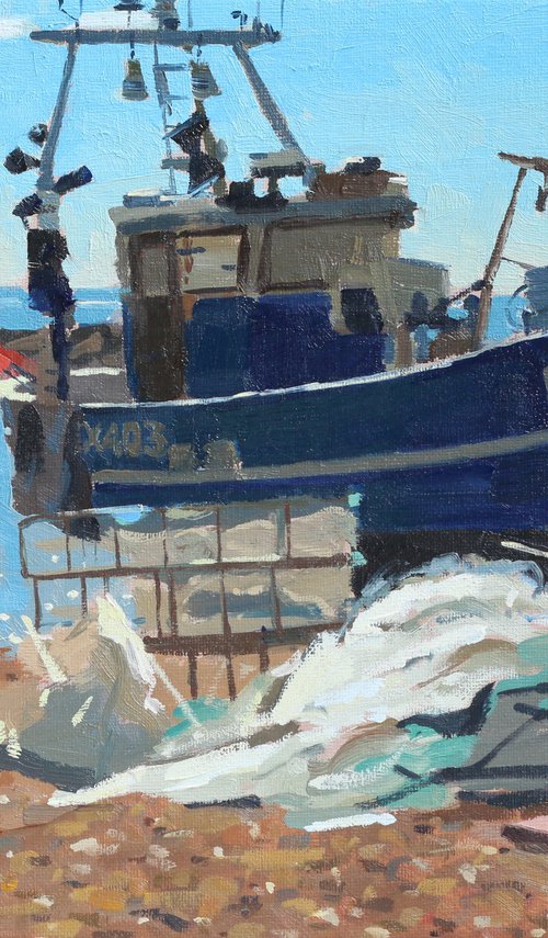Hastings Fishing Boat by Elliot Roworth