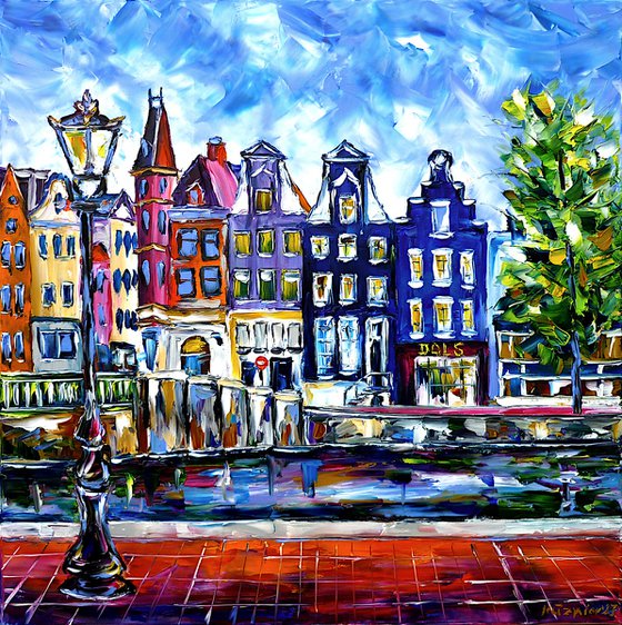 Amsterdam cityscape