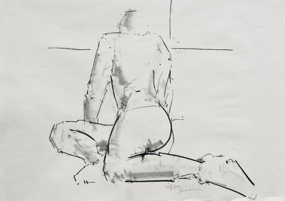 Male Nude Study - No 127